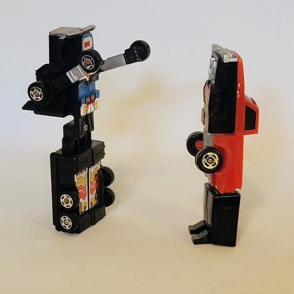 Vintage 1984 Zybots Gobots Tractor Trailer and Camper Pickup Transforming Robots - Picture 6 of 8